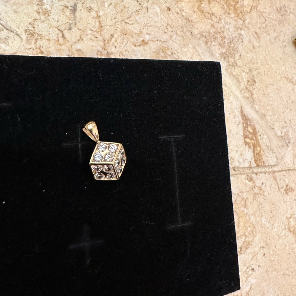 14k Solid Gold Pendant